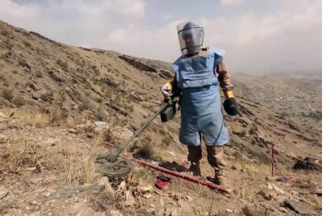 Afghans 2nd Highest Landmine Victims